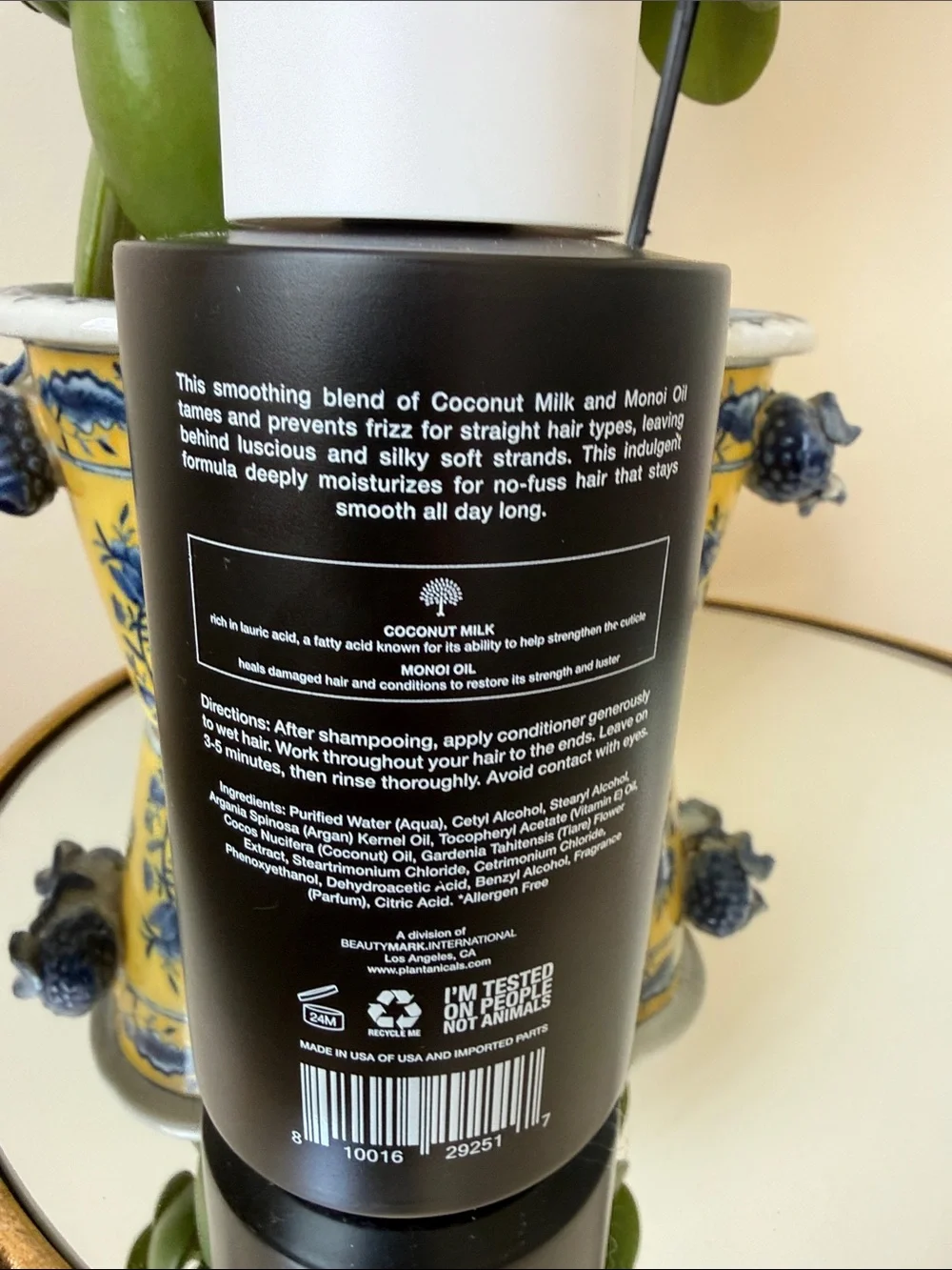 Plantanicals smoothing conditioner